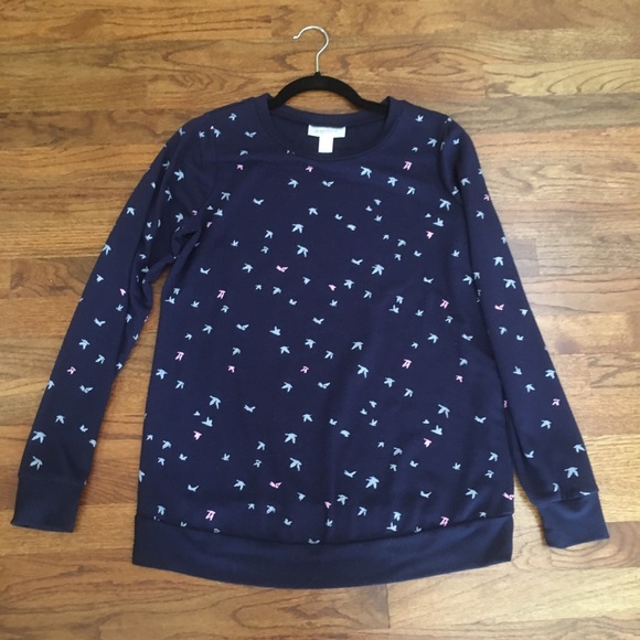 Motherhood Maternity Sweaters - Motherhood maternity navy sweater